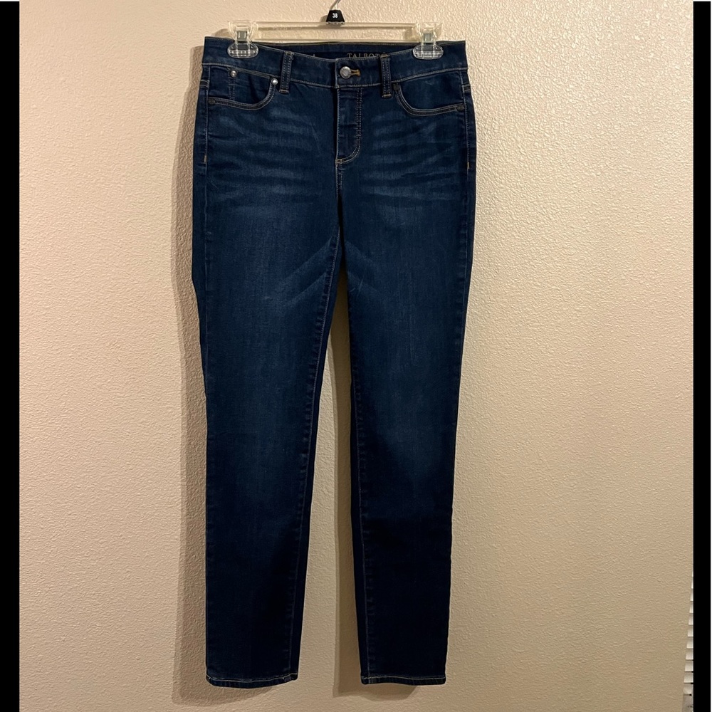 Talbot Jeans Signature Ankle Size 4 Dark Denim